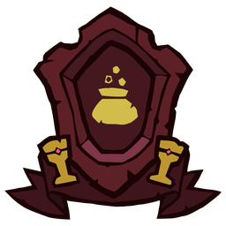 Glittering Coin Gold Seeker Ship's Banner