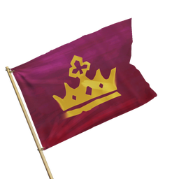 Opulent Crown Gold Seeker Flag