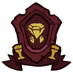 Precious Gems Gold Seeker Ship's Banner