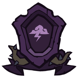 Raging Storm Ill-Fated Ship's Banner