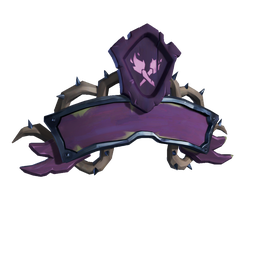 Scorched Sails Ill-Fated Ship's Crest