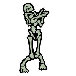 Skeleton Clap Emote