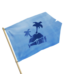 Unclaimed Island Voyager Flag