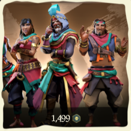 Sea of Sands Crew Set