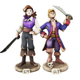 Legend of Monkey Island Figurines