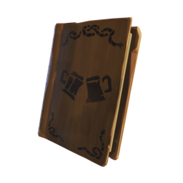Celebratory Tankards Rogue Captain's Logbook