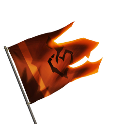 Champion of Flame Battle-Scarred Flag