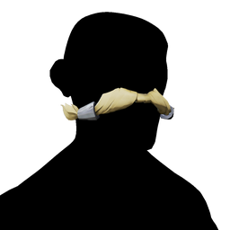 Silver Beaded Moustache