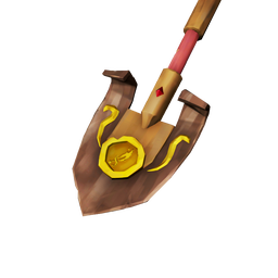 Flaming Jackal Shovel