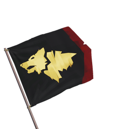 Lone Night Wulf Flag