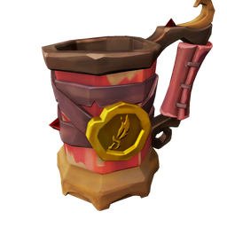 Flaming Jackal Tankard