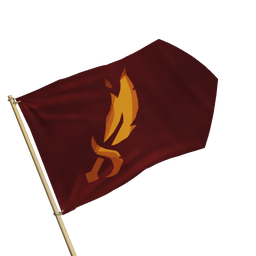 Flaming Jackal Flag