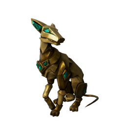 Gold Curse Whippet
