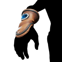 Eastern Winds Sapphire Bejewelled Gloves