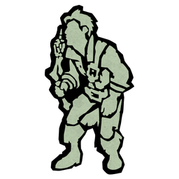 Skeleton Arm Shush Emote