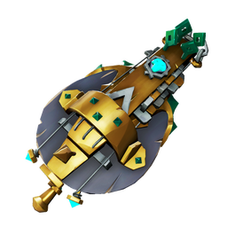 Golden Legendary Hurdy-Gurdy