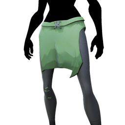 Emerald Loincloth Skirt