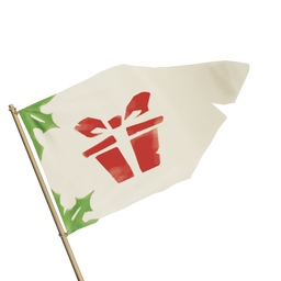 Frosted Present Flag