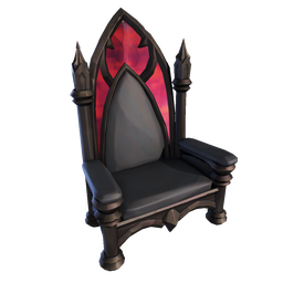 Crimson Crypt Captain's Chair