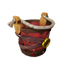 Flaming Jackal Bucket