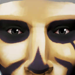 Makeup of Cursed Bone