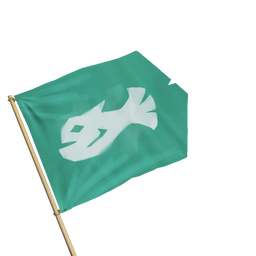 Teal Resolute Flag