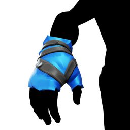 Eastern Winds Sapphire Silken Gloves