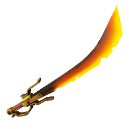 Scorched Forsaken Ashes Cutlass