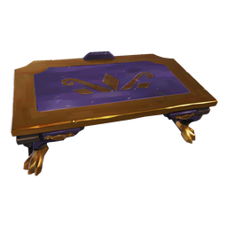 Gilded Sovereign Captain's Table