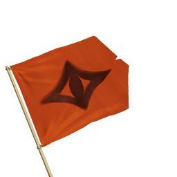 Orange Resolute Flag