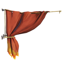 Scorched Forsaken Ashes Captain's Drapes