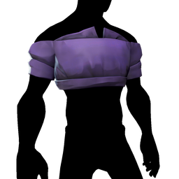 Purple Cropped Shirt