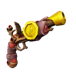 Flaming Jackal Pistol
