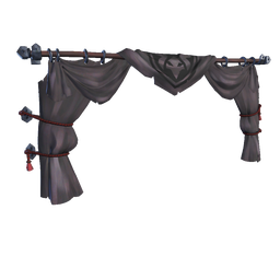 Crimson Crypt Captain's Curtains