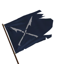 Shrouded Ghost Hunter Flag