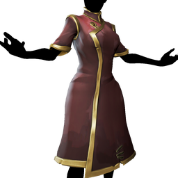 Eastern Winds Ruby Wrap Dress