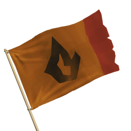 Scorched Forsaken Ashes Flag