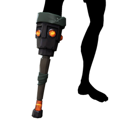 Studded Pegleg of the Ashen Dragon