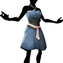 Elegant Two Tone Dress