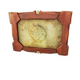 Map to the Sea of Thieves