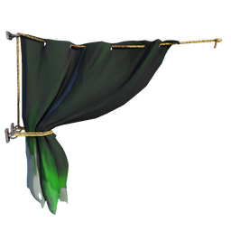 Obsidian Captain's Drapes