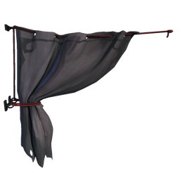 Crimson Crypt Captain's Drapes