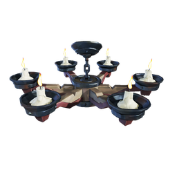 Sea Dog Captain's Chandelier