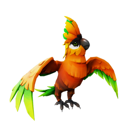 Paradise Green Cockatoo