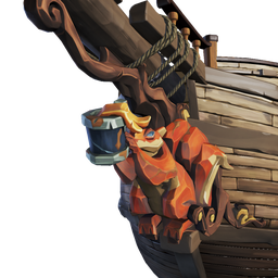 Royal Sea Squirrel Figurehead