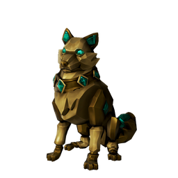 Gold Curse Inu