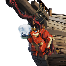 Collector's Royal Sea Squirrel Figurehead