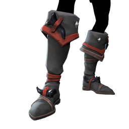 Obsidian Bone Crusher Boots