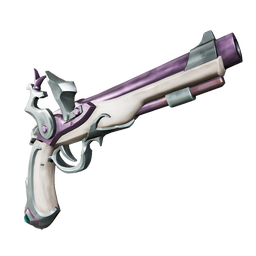 Silver Blade Flintlock Pistol