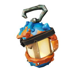 Azure Ocean Crawler Lantern